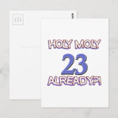 Carte Postale Saint Moly 23 ans déjà Design (Devant / Derrière)