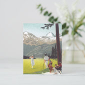 Carte Postale Saint Moritz par Emil Cardinaux (Debout devant)
