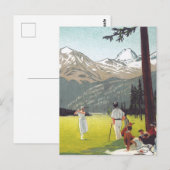 Carte Postale Saint Moritz par Emil Cardinaux (Devant / Derrière)