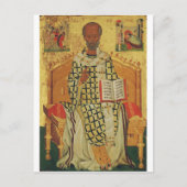 Carte Postale Saint Nicolas de Myra Icon orthodoxe (Devant)