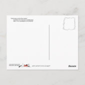 Carte Postale Saint Nicolas et la Pine Marten (Dos)