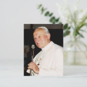 Carte postale Saint Pape Jean-Paul II (Debout devant)