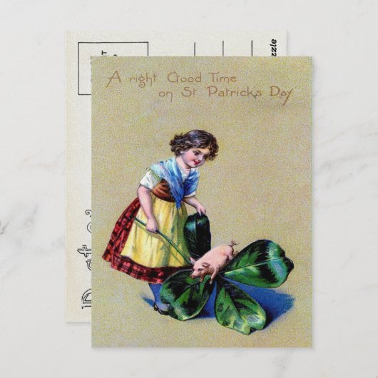 Carte Postale Saint Patrick de Victoria (Devant / Derrière)