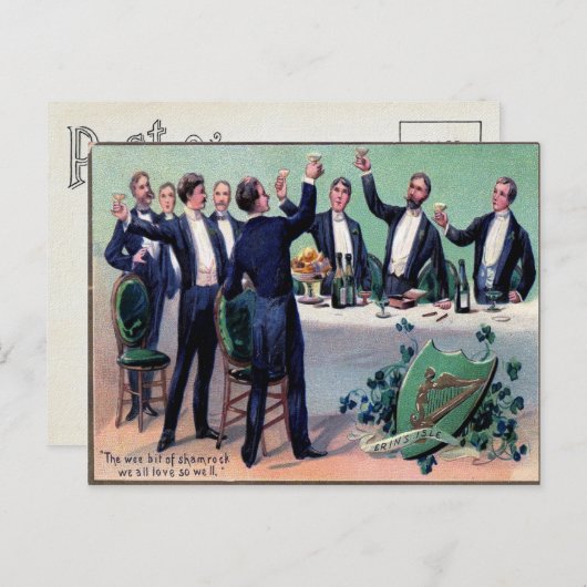 Carte Postale Saint Patrick de Victoria (Devant / Derrière)