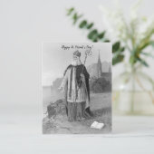 Carte Postale Saint-Patrick d'époque débarrasse l'Irlande des se (Debout devant)