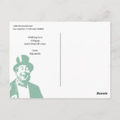 Carte Postale Saint Patrick irlandais vintage (Dos)