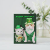 Carte Postale Saint Patrick Kitties (Debout devant)