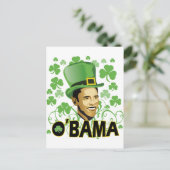 Carte Postale Saint Patrick O'Bama 2009 (Debout devant)