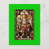 Carte Postale Saint Patrick Patron Saint d'Irlande (Devant)