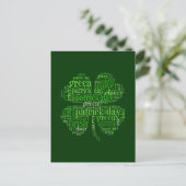 Carte Postale Saint Patrick's Day (Debout devant)
