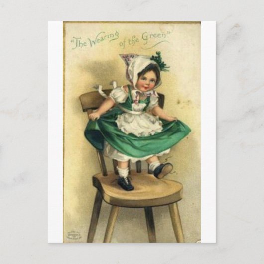 Carte Postale Saint Patrick's Day (Devant)