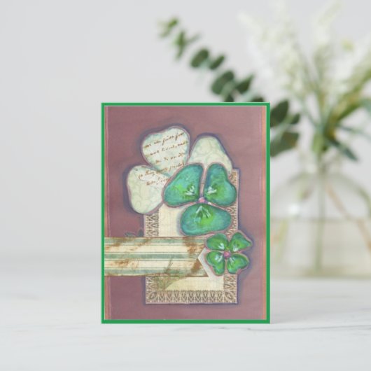 Carte Postale Saint Patrick's Day (Debout devant)