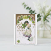 Carte Postale Saint Patrick's Day (Debout devant)