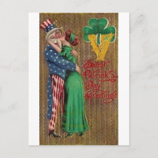 Carte Postale Saint Patrick's Day (Devant)