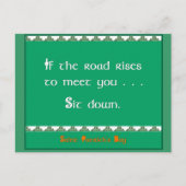 Carte Postale Saint Patrick's Day (Devant)