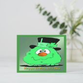 Carte Postale Saint Patrick's Day Gnome (Debout devant)