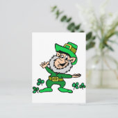 Carte Postale Saint-Patricks Day Leprechaun (Debout devant)