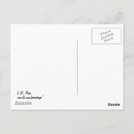 Carte Postale Saint Patrick's Day - Shamrocks magiques (Dos)