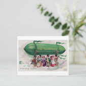 Carte Postale Saint Patrick's Day, Vintage (Debout devant)