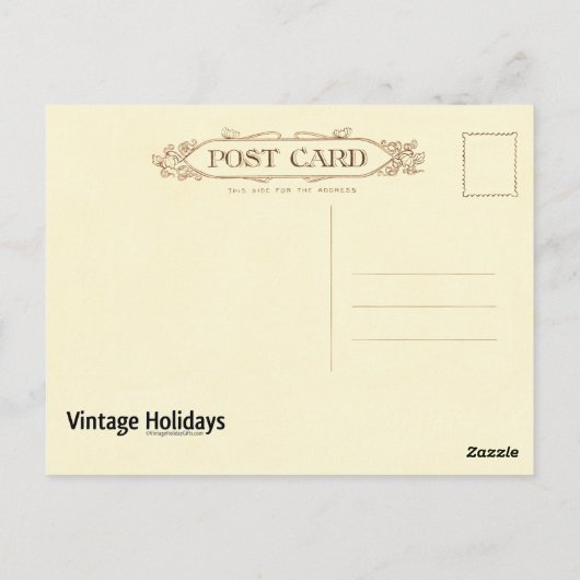 Carte Postale Saint Patrick's Handshake (Dos)