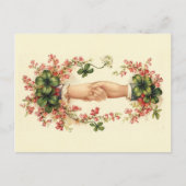 Carte Postale Saint Patrick's Handshake (Devant)