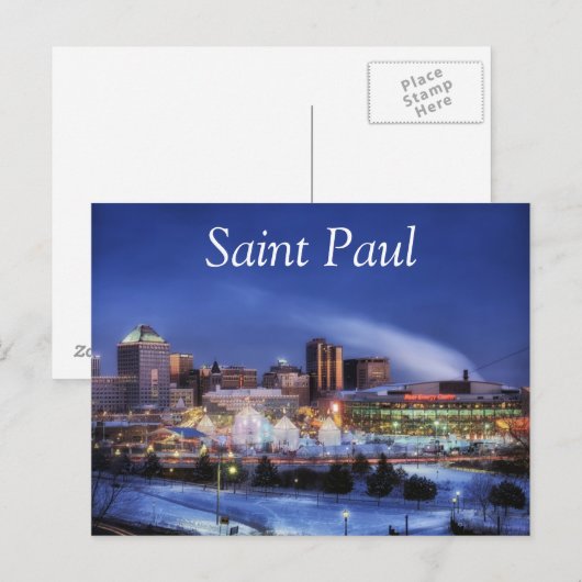 Carte Postale Saint Paul (Devant / Derrière)