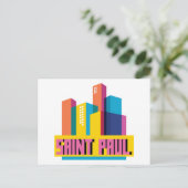 Carte Postale Saint Paul dans le design (Debout devant)