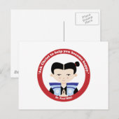 Carte Postale Saint Paul Miki (Devant / Derrière)