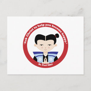 Carte Postale Saint Paul Miki