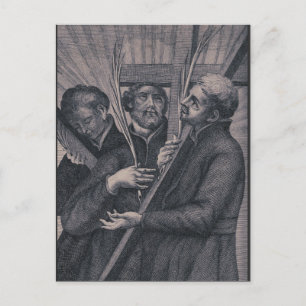 Carte Postale Saint Paul Miki Evangélique japonais