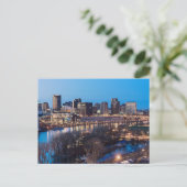 Carte Postale saint paul skyline et le bord de la rivière la nui (Debout devant)