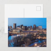 Carte Postale saint paul skyline et le bord de la rivière la nui (Devant / Derrière)