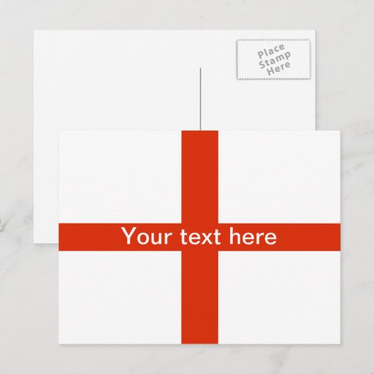 Carte postale saint (Personalize your text) (Devant / Derrière)