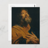 Carte Postale Saint Peter par Antoon van Dyck (Devant / Derrière)