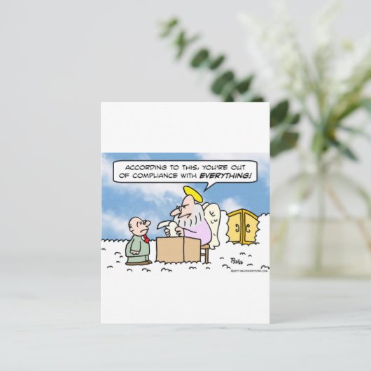 Carte Postale saint peter paradis non conforme (Debout devant)