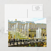 Carte Postale Saint-Pétersbourg (Devant / Derrière)