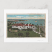 Carte Postale Saint-Pétersbourg, FL - Aerial of Yacht Club & (Devant)