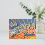 Carte Postale Saint-Pétersbourg, Floride (Debout devant)