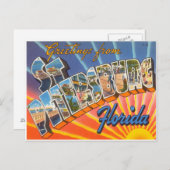 Carte Postale Saint-Pétersbourg, Floride (Devant / Derrière)