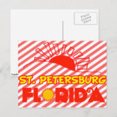 Carte Postale Saint-Pétersbourg, Floride (Devant / Derrière)