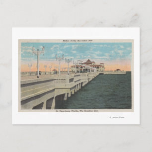 Carte Postale Saint-Pétersbourg, Floride - Vue de millions de do