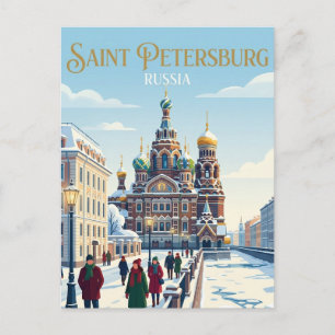 Carte Postale Saint-Pétersbourg Russie