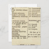 Carte Postale Saint-Pétersbourg, Russie Titre Page Index Page 3 (Devant / Derrière)