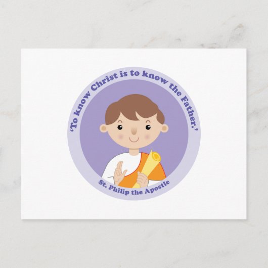 Carte Postale Saint Philippe l'Apôtre (Devant)