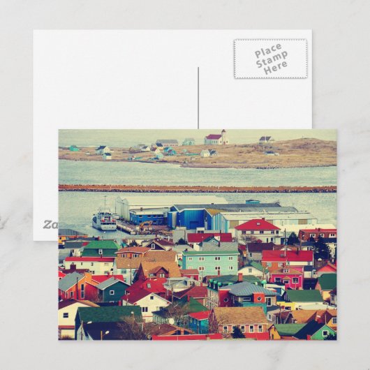 Carte Postale Saint Pierre (Devant / Derrière)