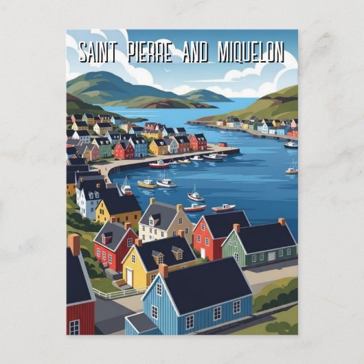 Carte Postale Saint Pierre and Miquelon (Devant)