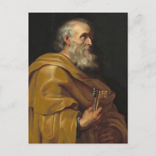 Carte Postale Saint Pierre par Peter Paul Rubens (Devant)