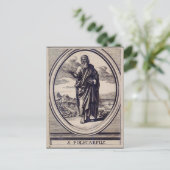 Carte Postale Saint Polycarpe de Smyrne Martyr et Père de l'Égli (Debout devant)