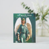 Carte Postale Saint Raphael Archangel Guérisseur Angel Healing N (Debout devant)