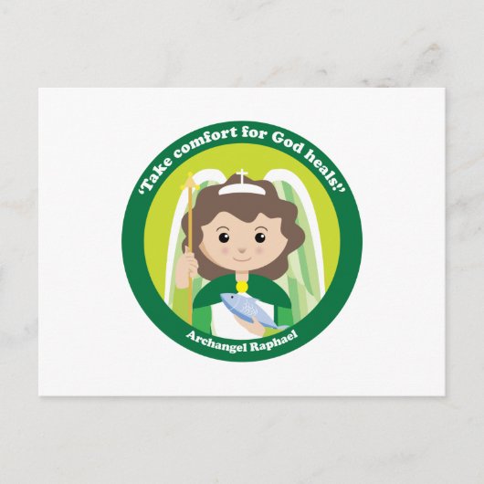 Carte Postale Saint Raphaël l'Archange (Devant)